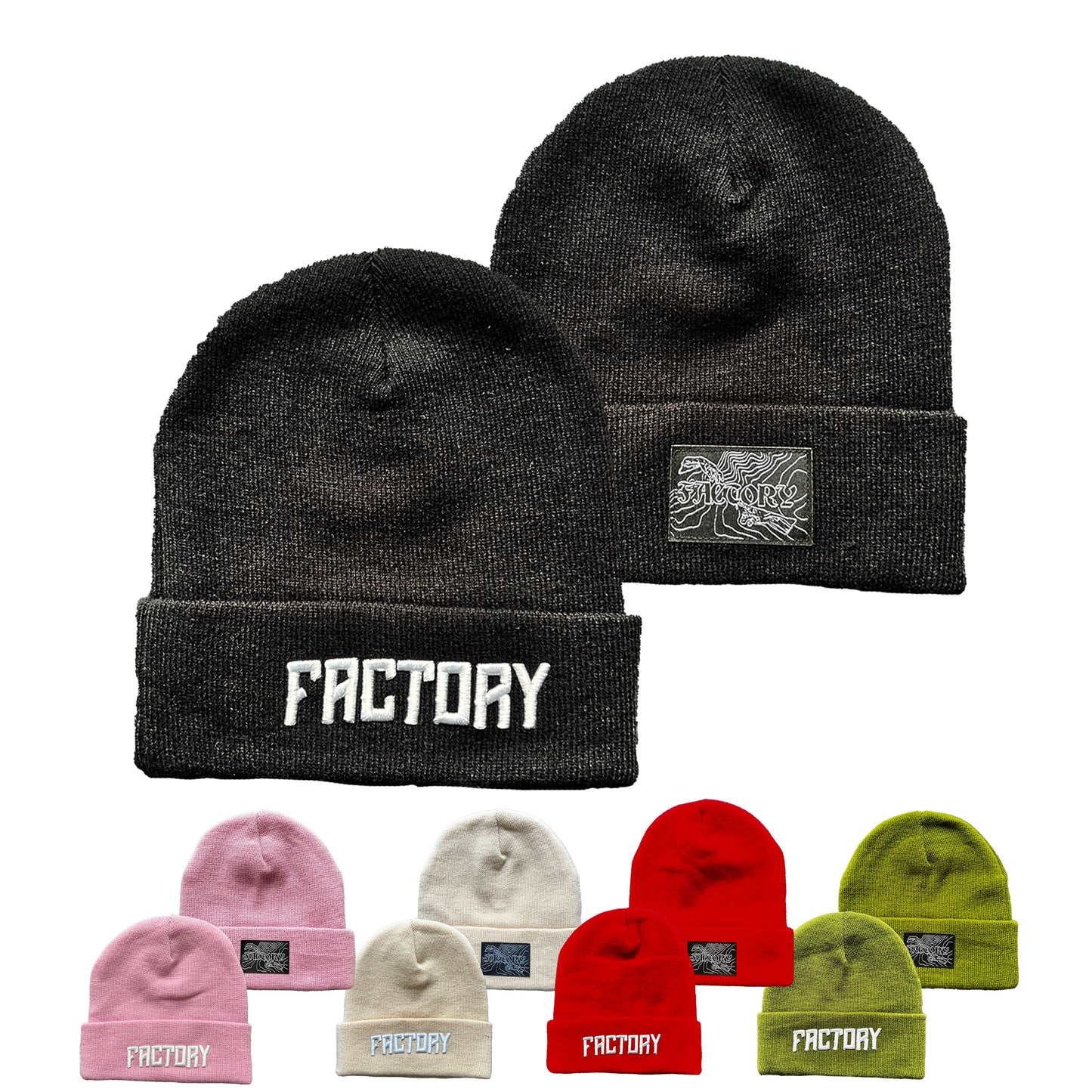 FACTORY BEANIE (PINK & TAN SOLD OUT)