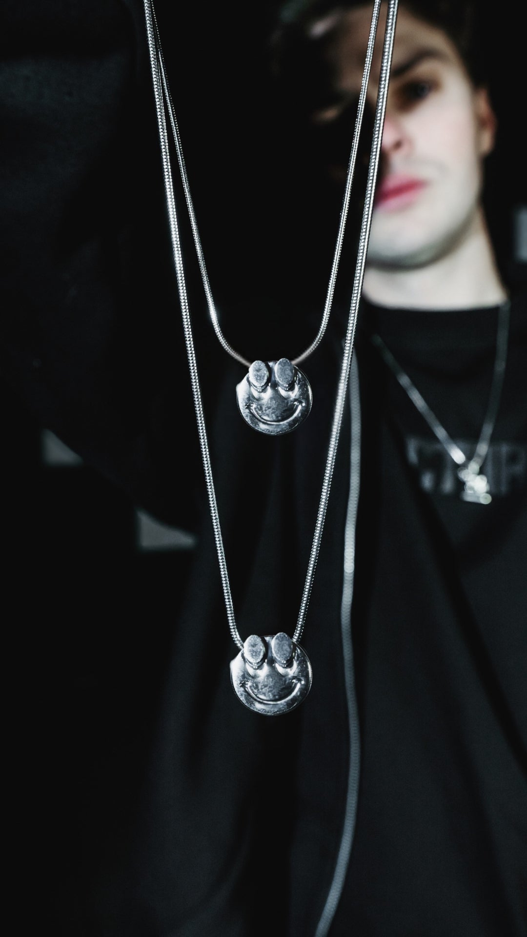 Societal Acid Smiley Pendant