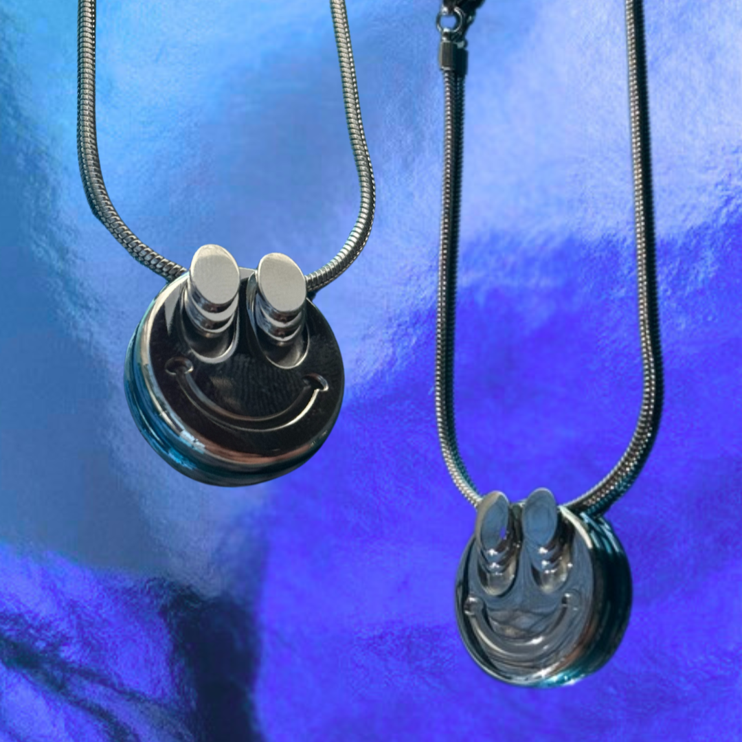 Societal Acid Smiley Pendant