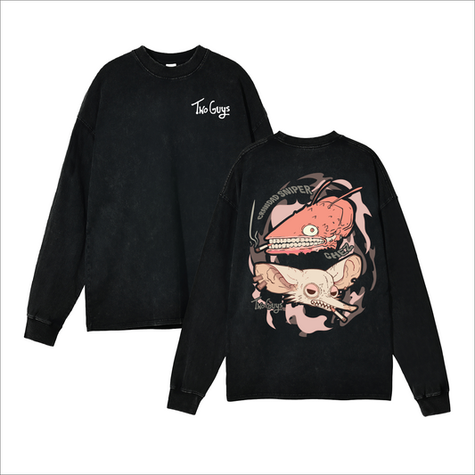 Two Guys Black Long Sleeve