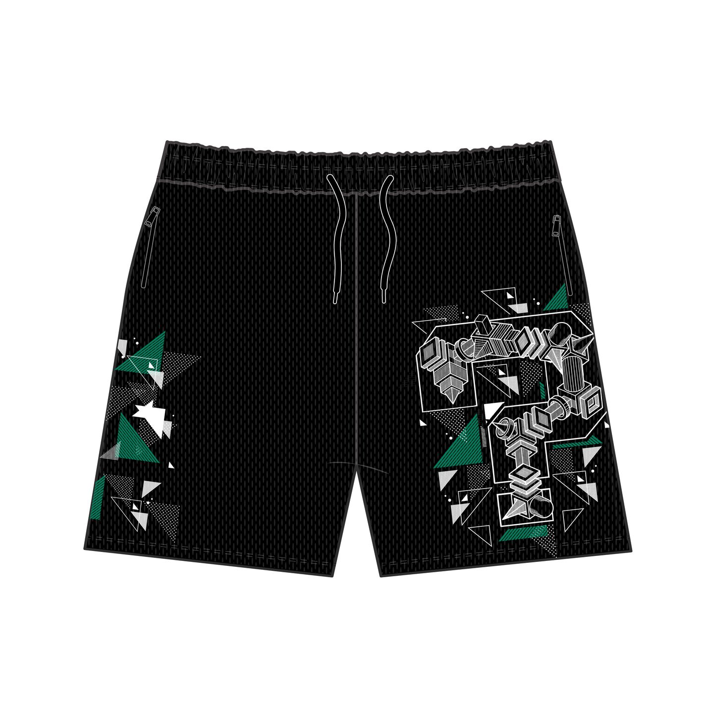 ? Shatterbox Emerald Shorts (M & XL SOLD OUT)