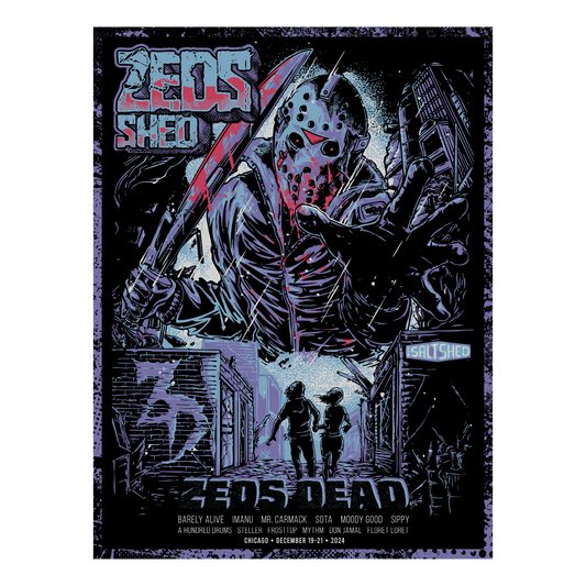 ZEDS SHED POSTER (LE50)