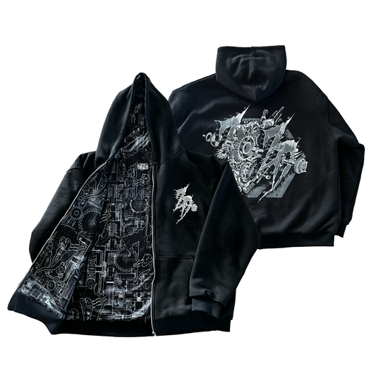 RUDE BOY ZIP UP (3XL ONLY)
