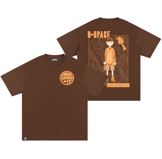 G-SPACE TEE (BROWN)