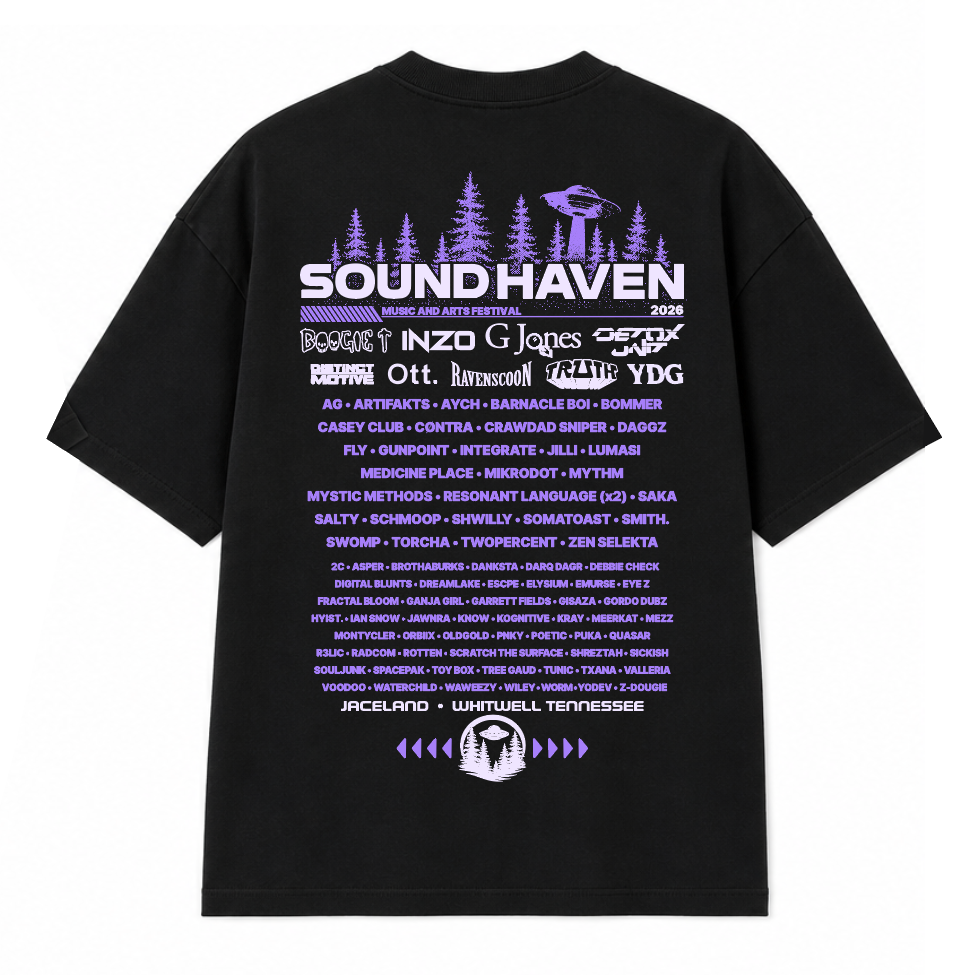 Sound Haven 2026 Lineup Tee (LOW STOCK)
